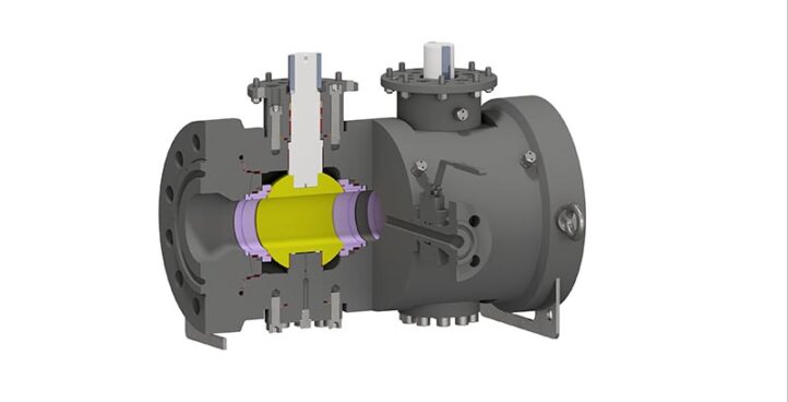 Trunnion Mounted Side Entry Twin Balls Valve