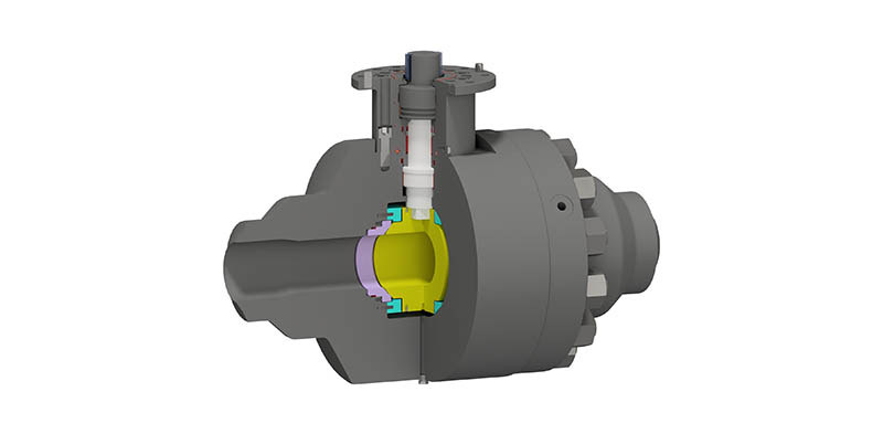 Trunnion Mounted Ball Valve Side Entry Bolted Body – Subsea