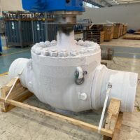 API 6D - Trunnion Mounted Ball Valve - Top Entry 20" 900# after Cryogenic Test